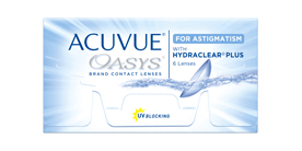 アキュビュー&reg; オアシス&reg; 乱視用